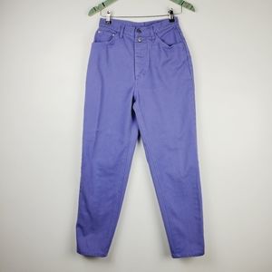 Vtg Gitano Hi-Rise Button-Fly Taper Jeans Sz 11/12